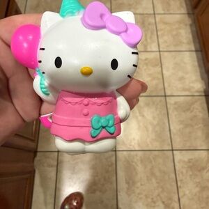 2014 40th anniversary Hello Kitty Pink and White Doll with Purple Bow